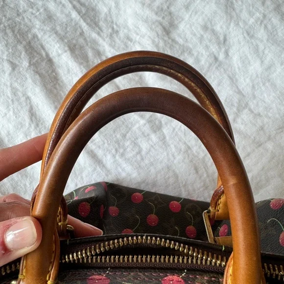 Louis Vuitton Vintage Cerises Cherry Speedy 25 - Picture 6 of 9